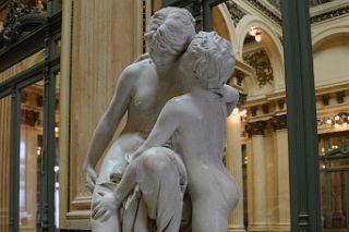 20 Cupid Is Telling Venus A Secret Statue In Salon de Bustos Hall Of Busts Teatro Colon Buenos Aires